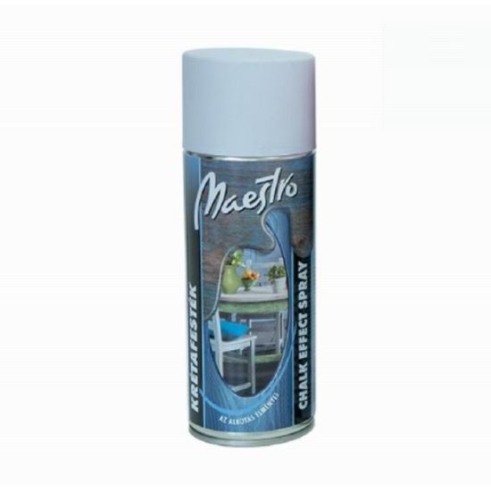 Spray vopsea lemn efect creta Gri 400ml Maestro 48152
