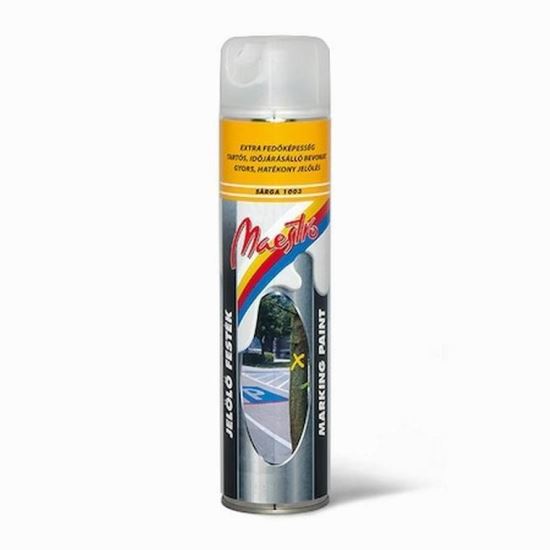 Spray vopsea semnalizare NEON portocalie 600ml Maestro 47774/ 52385