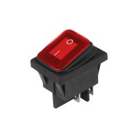 Intrerupator ON/OFF cu LED Rosu, ermetic Carmotion 86542