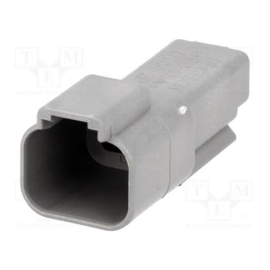Mufa priza 2 pini (2 pini tata) Deutsch kit S- DT04-2p Kit / At04-2p kit Amphenol