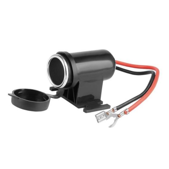 Priza bricheta auto 12-24V, cu capac Carmotion 58050