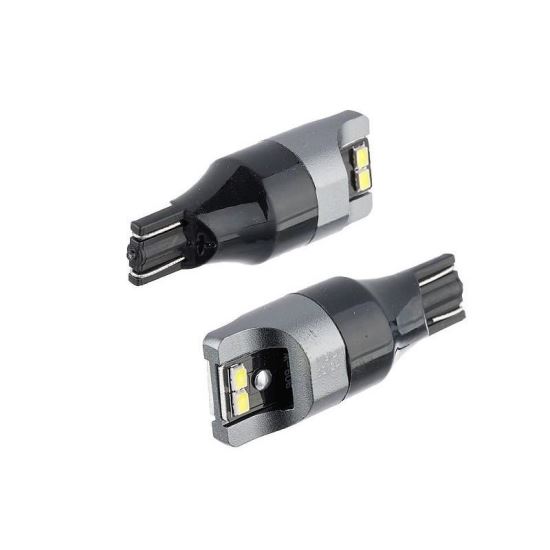 Set 2 becuri T15, 4 LED-uri SMD 3020, 12-24V W16W, alb, CANBus, 58303 Vision