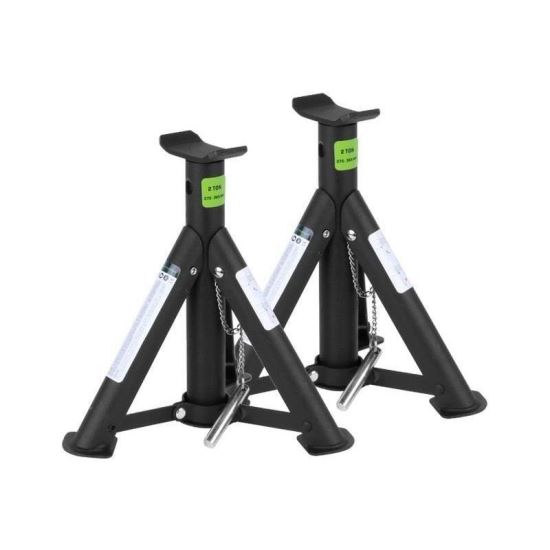 Set 2 bucati cric capra stand pliabil, 2T 58580 Carmotion