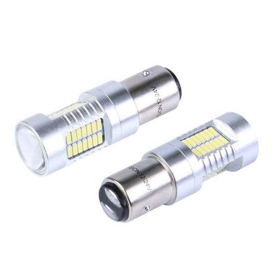 Set 2 becuri stop frana 52 LED-uri, 12/24V, P21/5W, BAY15d CanBus 58941 Vision