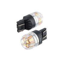 Set 2 becuri pozitie, frana, T20Q, 15 LED-uri  SMD 2835 12-24V WY21/5W CANBUS 58927 Vision