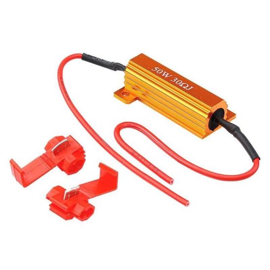 Anulator eroare LED-uri, rezistenta, 12V, 50W, 30 Ohm, 63358 Carmotion