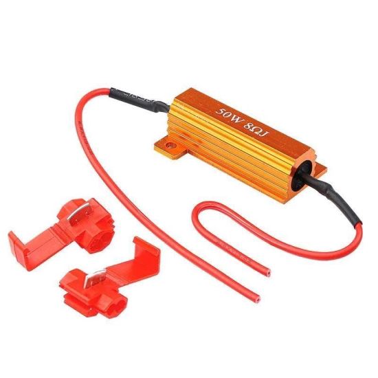 Anulator eroare Leduri, rezistenta 12V 50W 8 Ohm Carmotion 63356
