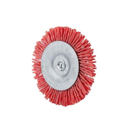 Perie disc nailon 75 mm, ax 6 mm, 63528 Carmotion