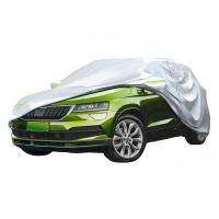 Prelata auto XXL 580x175x120, 3 straturi, reflectorizanta, din bumbac, cu fermoar 86374 Carmotion