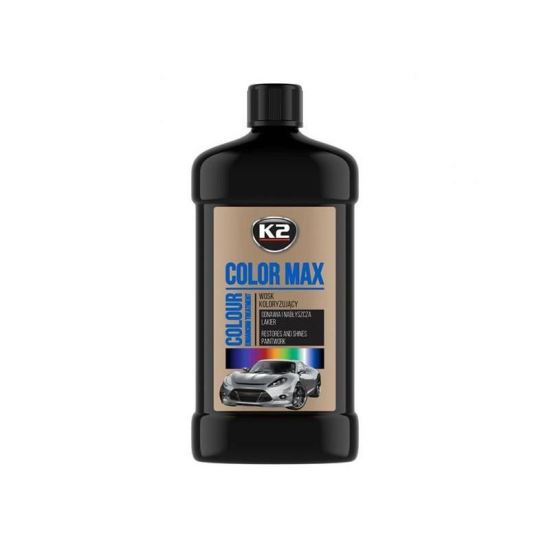 Ceara lichida coloranta, neagra, carnauba, Color Max, 500ml K2 K025