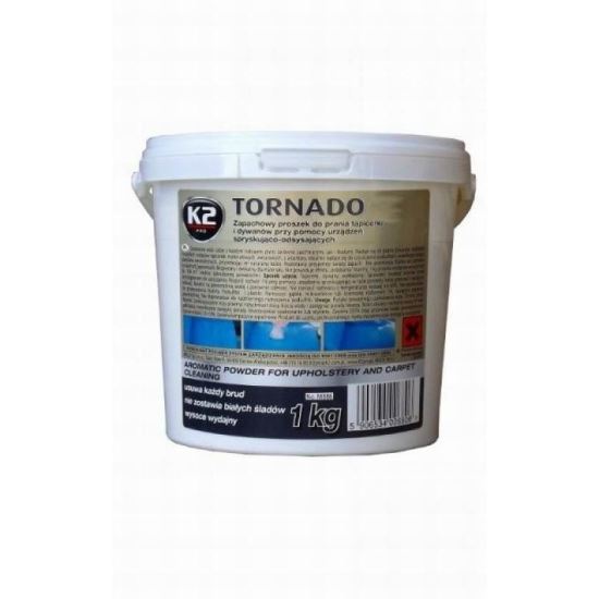 Detergent pudra curatat tapiterie si interior 1kg, galeata Tornado M885 K2