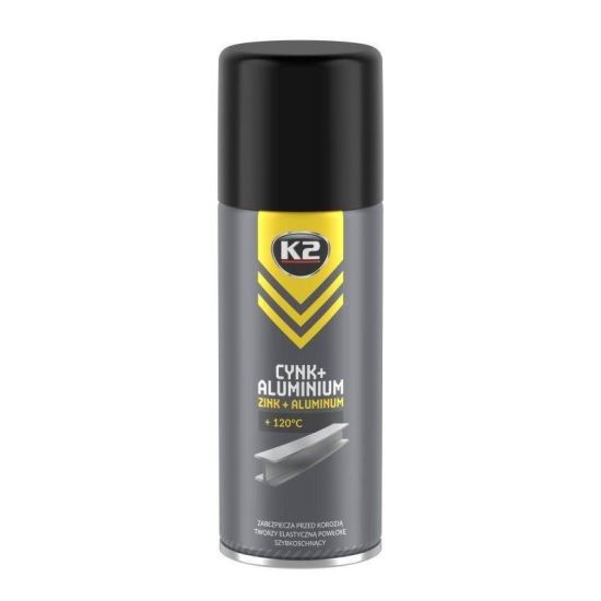 Spray vopsea zinc aluminiu, protectie impotriva coroziunii 400ml, L352 K2