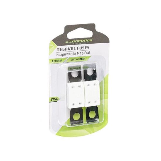 Set 2 sigurante MEGAVAL 175A 32V 68x16x10mm, M8, 63635 Carmotion