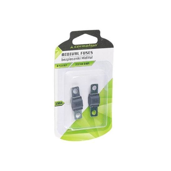 Sigurante MIDIVAL 150A 32V 40mm M5 set2buc Carmotion 63630
