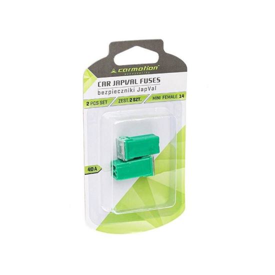 Sigurante JAPVAL MINI Female 14, set2buc, 40A Carmotion 63612