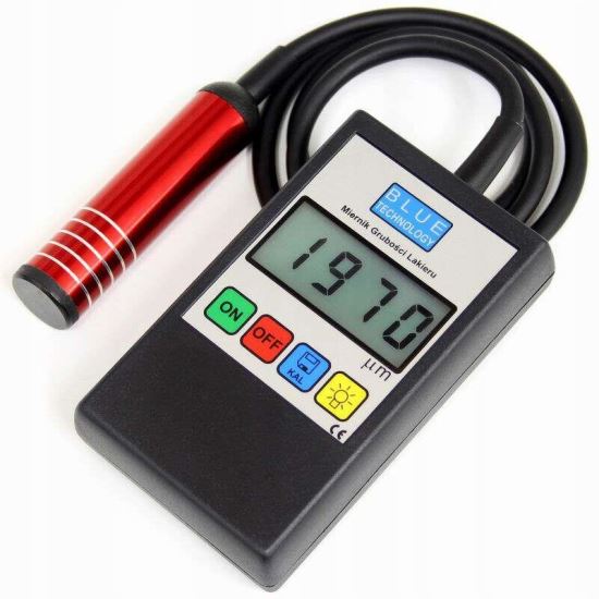 Tester grosime vopsea pentru otel si aluminiu Lak Tester MGR11-S-AL Blue Technology 