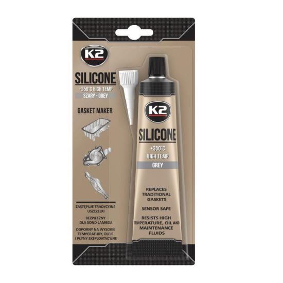 Silicon etansare garnituri, 85gr, gri, 350°C B250N K2