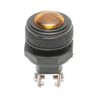 Lampa martor bord fi16mm, scurt 41mm, fara bec T5,  galben BK77264