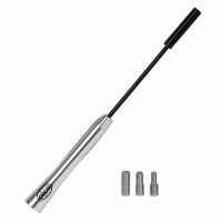 Tija antena 27cm, 3 adaptori 5, 6, 7mm argintie 537.15 Alca