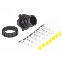 Mufa tata cu 7 pini cu filet, AMP RK 1.5, pentru lampi, Mars M680043
