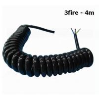 Cablu electric spiralat 3 fire 3x1.5, 4m, (40->320cm) PS3/3x1.5/4m