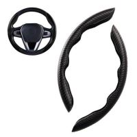 Husa volan 2 segmente, imitatie carbon, CARBON C2-Ne