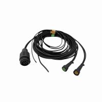 Instalatie electrica cablaj remorca 12V, cu fisa 13 pini si 2 mufe baioneta 5 pini si cablaj lampi gabarit, 2x 7m cu 2x 5m,  IDP-7,0-5,0-13PIN-5PIN