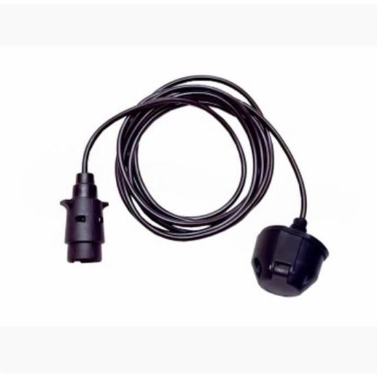 Cablu cu priza si fisa 7 pini, 12V, cablu 3.5m, YLY PP3.5*7/WG Hybsz