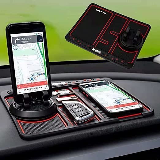 Pad bord antiderapant cu odorizant, suport telefon si cifre Aroma FHD-02