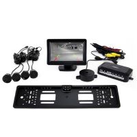 Camera marsarier cu senzori si monitor, kit asistenta parcare 01552 Amio
