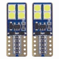 Set 2 becuri T10, cu Led 12-24V W5W Canbus, 01635 Amio