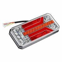 Lampa stop 236x104 LED, 5 functii, cu semnalizare dinamica, stanga-dreapta 02472/02473 Amio