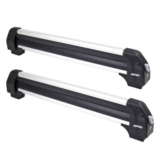 Suport pentru skiuri si snowboard, 4 perechi ski sau 2 placi snowboard, lung, 760mm, SSR-01L Amio 02591