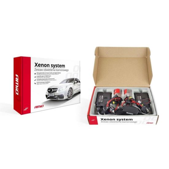 Instalatie xenon H7 12V 4300K balast A50 Canbus Amio 02761
