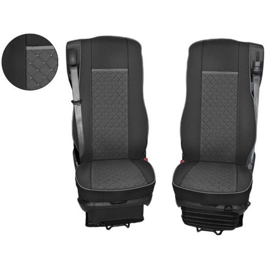 Set huse scaun DAF XF 106 (15-21) bej LKW-03-Beige Capali