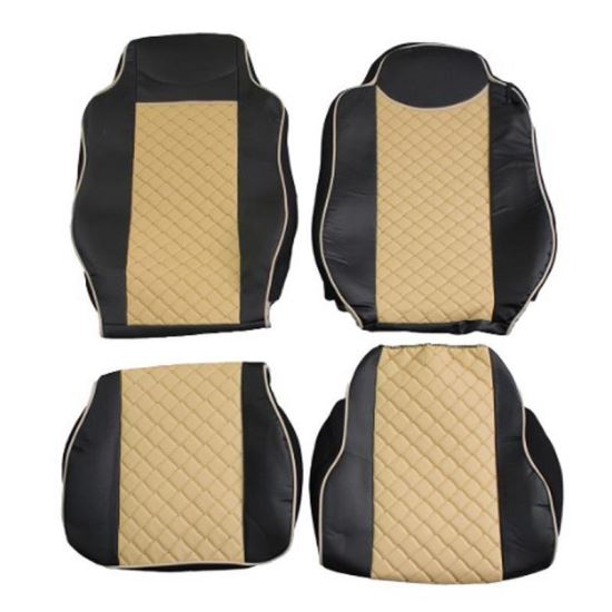 Set huse scaun Man TGX Euro6 2021 -, bej LKW-013-Beige Capali