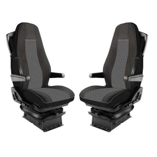 Set huse scaun Volvo FH E6 16-20 negre Capali  LKW-015-grey