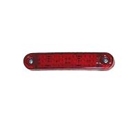 Lampa gabarit 130x24, 18 Leduri, rosie, 12-24V, Yuce YP-138-K