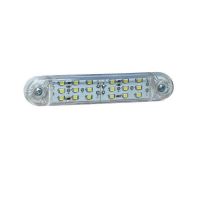 Lampa gabarit 130x24, 18 LED, alba, 12-24V, Yuce YP-138-B
