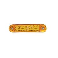 Lampa gabarit 130x24, 18 LED, galbena, 12-24V, Yuce YP-138-S