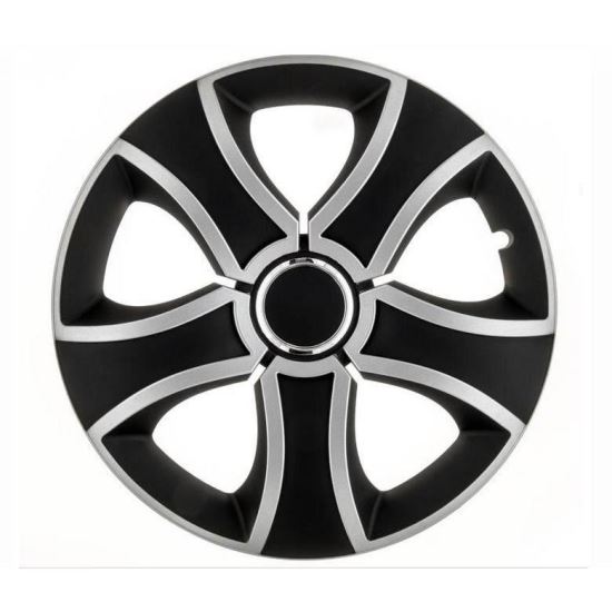 Capace roti 14" Jestic Bis II cu inel, grafit cu argintiu