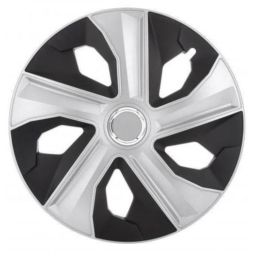 Capace roti 14'' Jestic Luna II cu inel, grafit cu argintiu