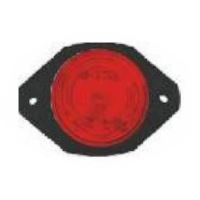 Lampa gabarit fi45, LED, rosie, cu suport cu urechi, 12-24V, M05 Gmak 