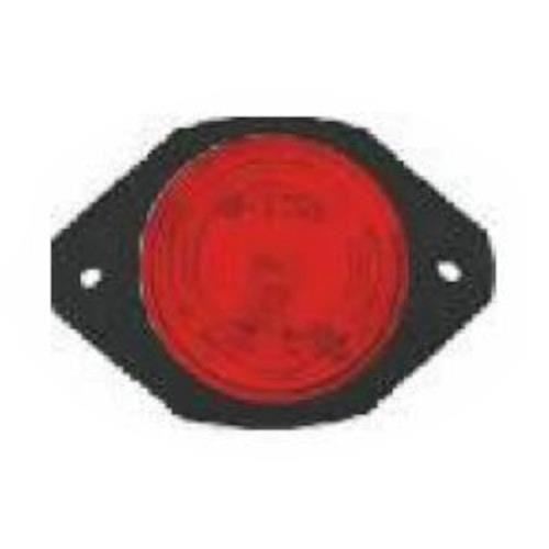 Lampa gabarit fi45, LED, rosie, cu suport cu urechi, 12-24V, M05 Gmak 