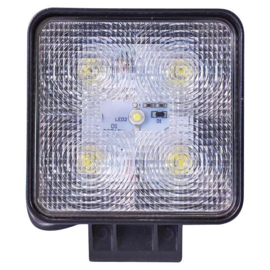 Proiector lucru 108x108, LED, 10-30V / 15W, 975lm, BK69001F