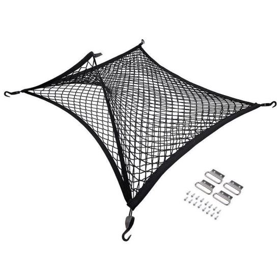 Plasa bagaje portbagaj 80x60cm, dubla, Carmotion 58234