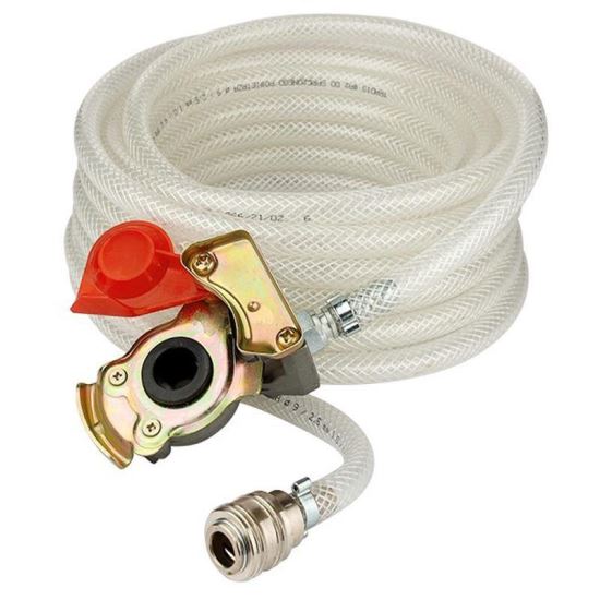 Furtun aer comprimat 20m cu cupla aer camion si mufa rapida, 63557 Carmotion