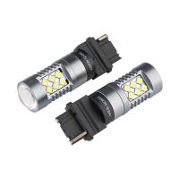 Set 2 becuri semnalizare T25, LED, 12-24V, P27W Canbus Vision 58342 Carmotion