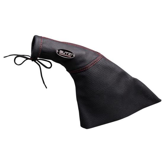 Husa frana mana piele perforata naturala neagra Butzi BZA4410