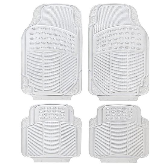 Set 4 covorase universale 71x49, ajustabile, din cauciuc, transparente Continental 30 CONTI30 Car+
